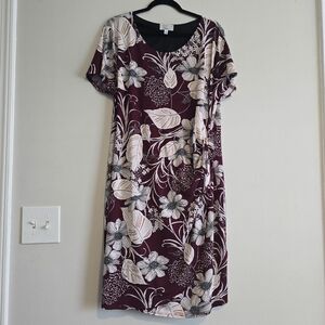 Signature By Robbie Bee Floral Print Women's Dress XL